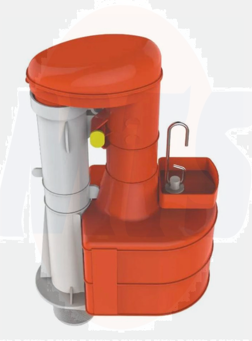 Thomas Dudley Turbo 44 11 Inch Siphon Duo flush Wras Approved For Narrow Cisterns