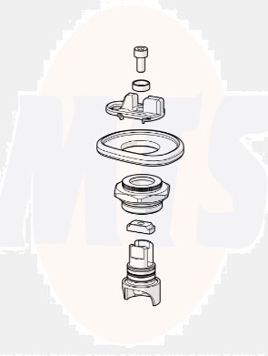 ORAS 419881 Adjustment pin full, DN15