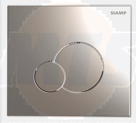 SIAMP / CERSANIT BASE CIRCLE FLUSH BUTTON CHROME GLOSS K97-494
