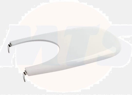 Roca Giralda Bidet cover with chrome hinges A806460004