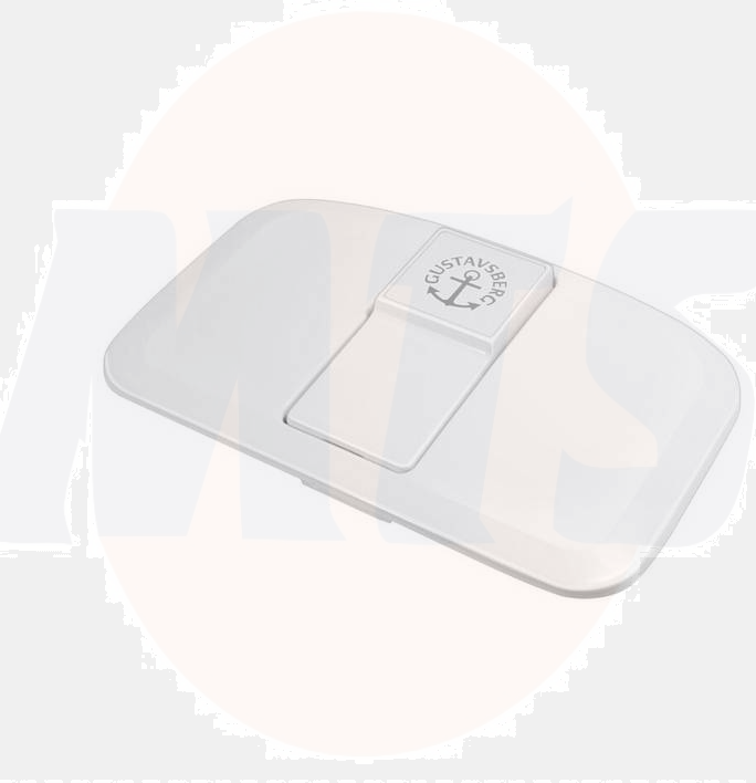 Gustavsberg GB1929900283 Flush Plate Cistern Cover 390 White