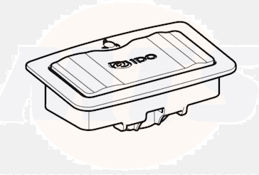 IDO Z6700100001 Dual Chrome Push Button Function Glow  – Quality Toilet Spare Parts UK | My Toilet Spares