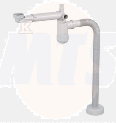 Roca Space-saving basin siphon A858B48000