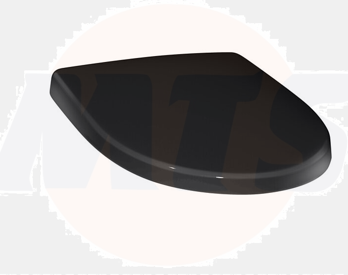 Gustavsberg 9M26S136 Nautic Soft Close Quick Release Black Toilet Seat 