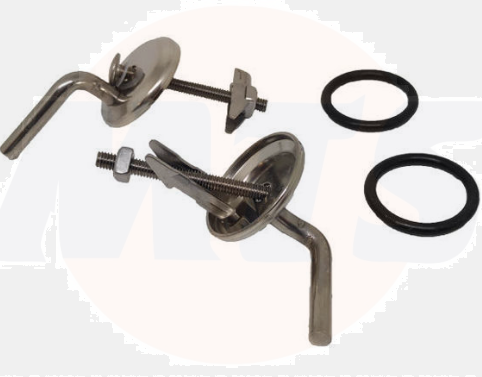 Duravit Starck 1 Toilet Seat Hinge Set 0061101099