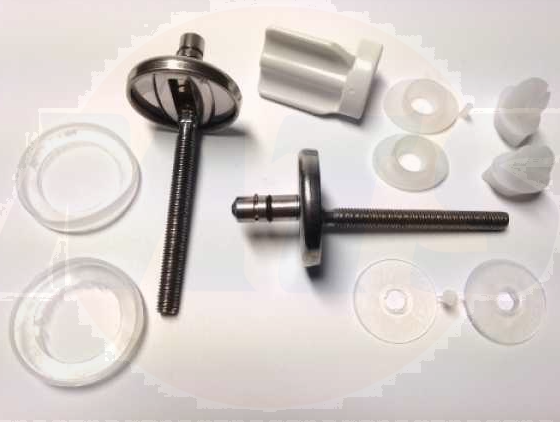 HARO C0202Y 404146 Toilet Seat Hinges