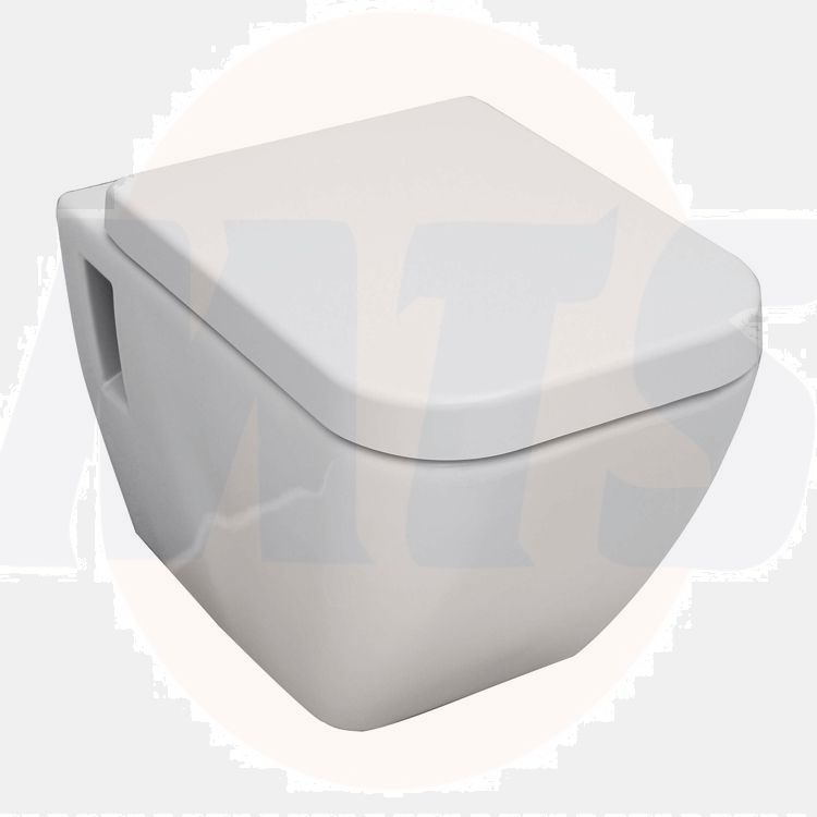 Serel 8910 Verda / Vega Slow Closing Toilet Seat and Cover 2038900002 (Hygiene)