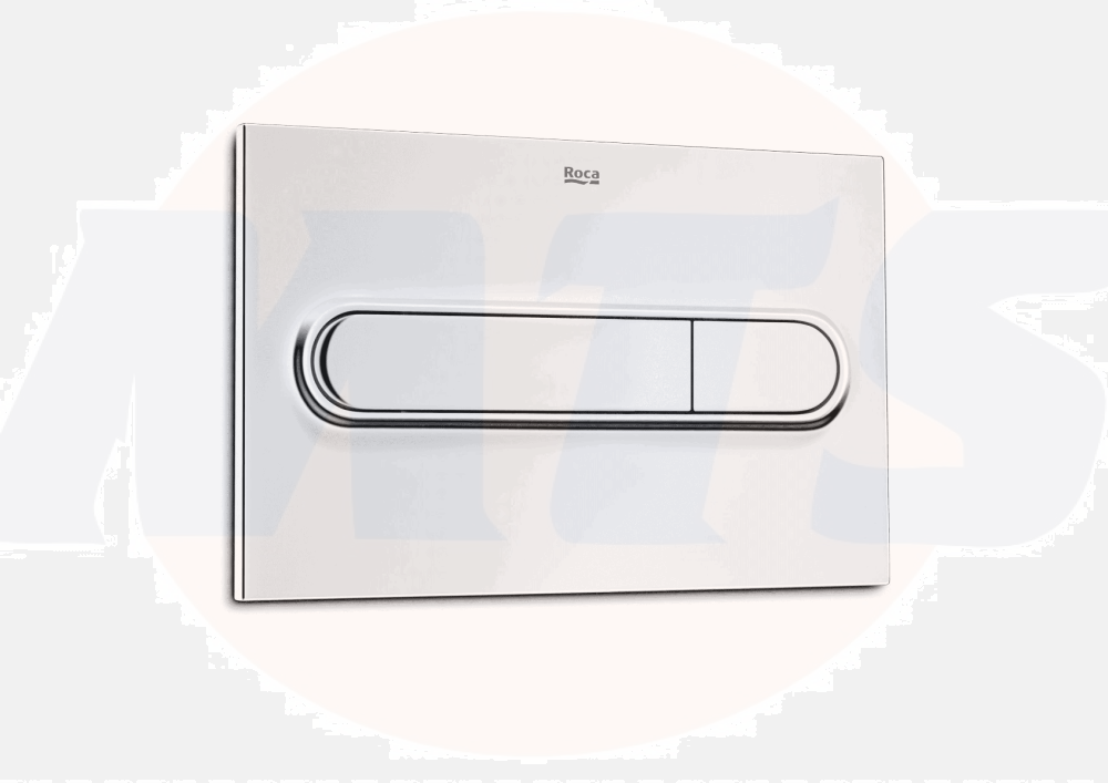 ROCA PL1 Dual Flush Plate Chrome 890095001 / A890095001 8414329900446