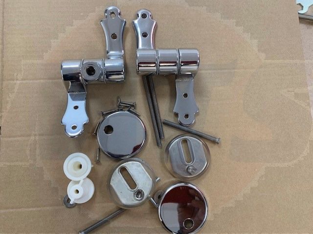 Soft close seat hinges kit for Porcelanosa Imagine Toilet Seat 100097257 N381000040