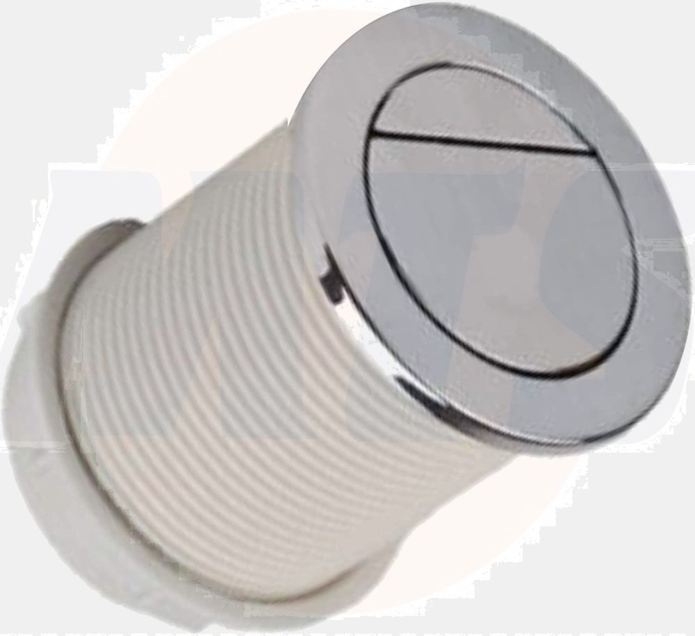 Tavistock 75mm Kara Vortex Pneumatic Dual Flush Push Button Chrome  SP12169