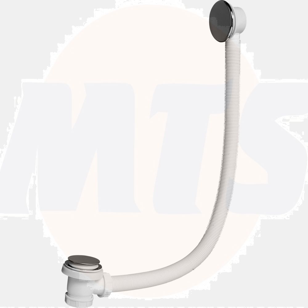 Wirquin.Chrome.plated.Quick.Clac.bath.waste,.with.trap.and.UK