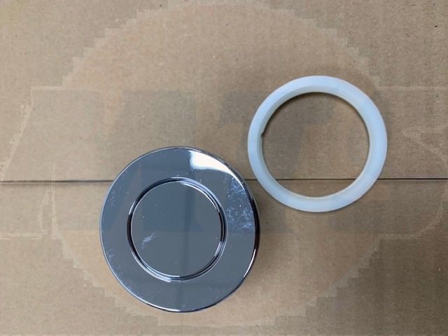 Sphera + Pneu Single flush pneumatic actuator compatible with all OLI pneumatic concealed and exposed cisterns 605264 / 5604005572095