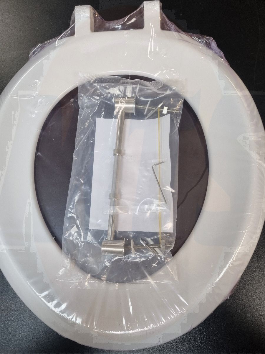 Wirquin 20 - TOILET SEATS SONATA SEAT ONLY WHITE TOPFIX SS -SSO65WH