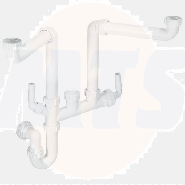 McAlpine SSK2 1.1/2in 2-Bowl Kit (10bx)