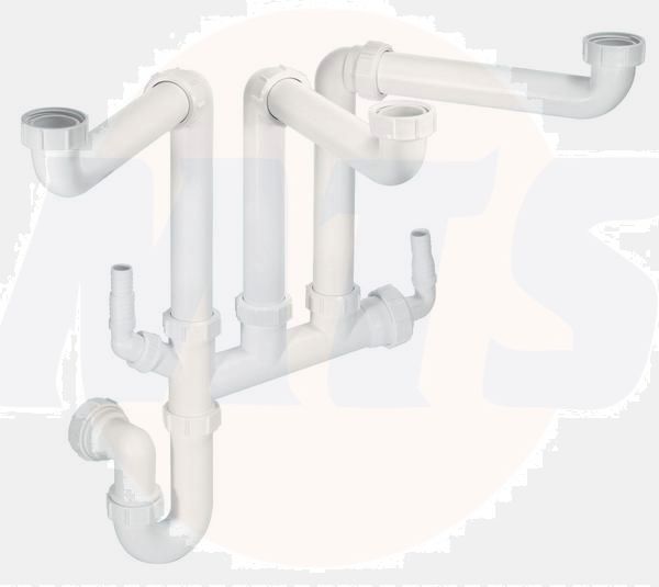 McAlpine SSK3 1.1/2in 3-Bowl Kit (10bx)