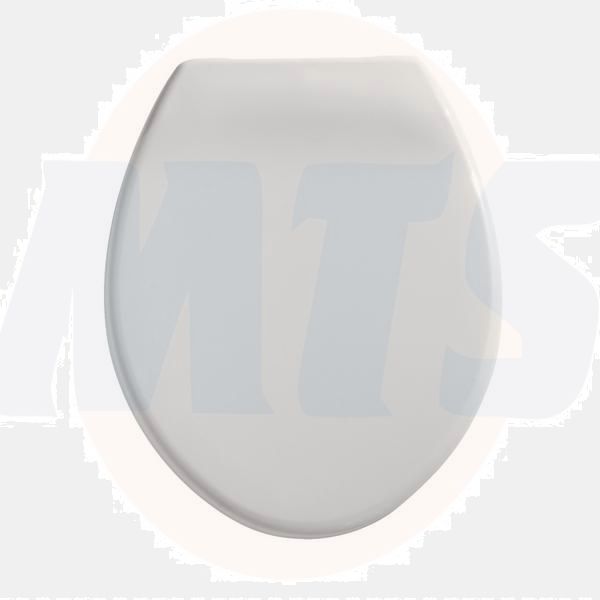 Twyford Option Bravo Standard Close Plastic Hinge Toilet Seat & Cover White ST2810WH