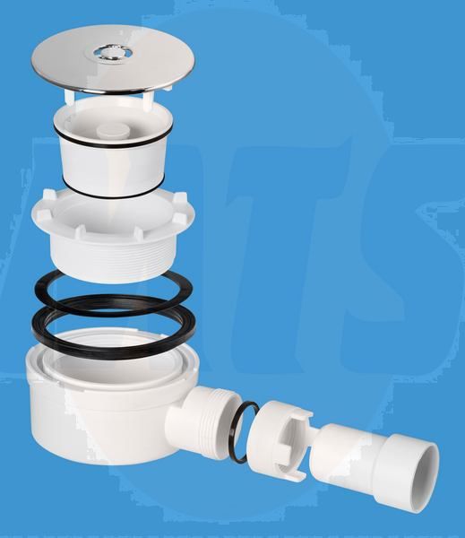 McAlpine ST90CP10-NRV Shwr Trap 90mm Spring (25)