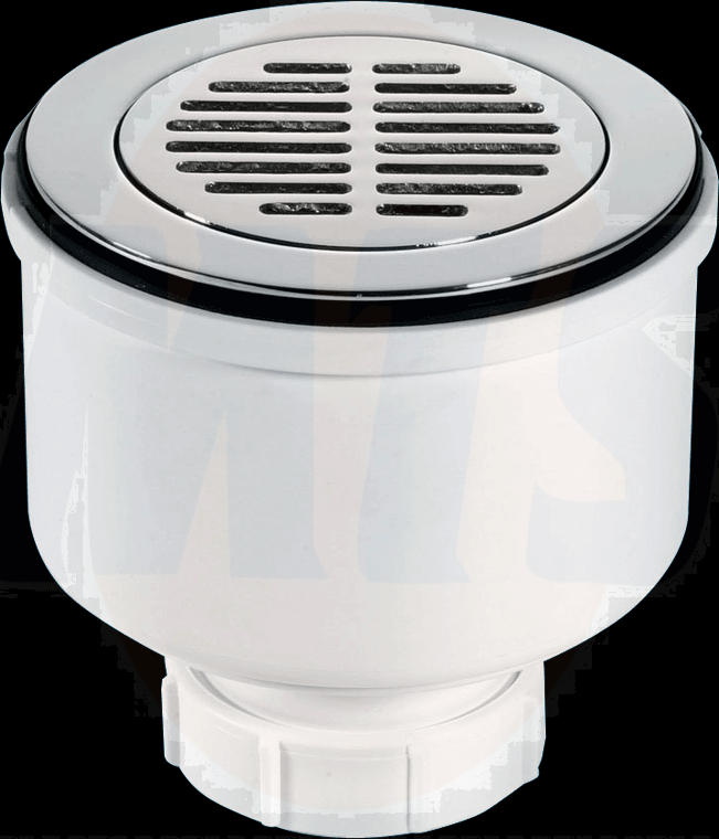 McAlpine 90mm Vertical Shower Trap ST90CPB-S-V