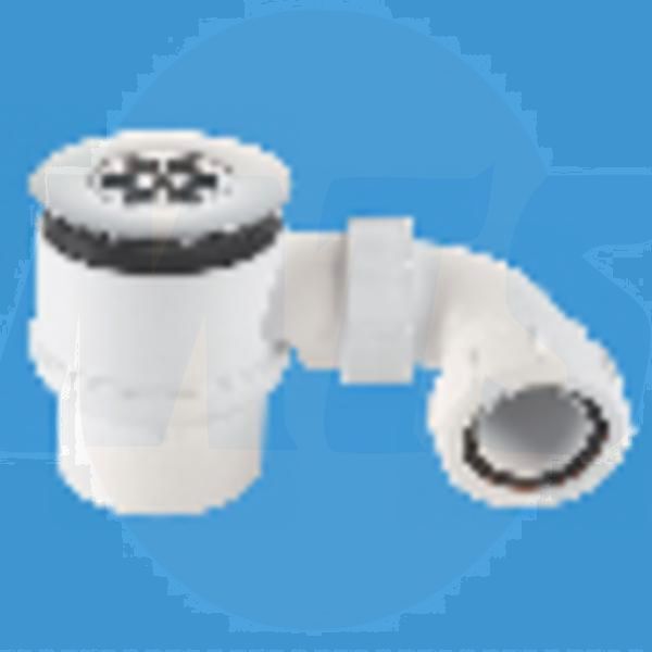 McAlpine STW8-95 Shwr Trap 85mm CP/Pl Flange(40)