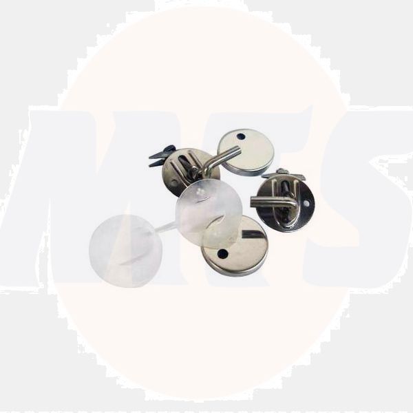 Armitage Shanks Toilet Seat Spares Contour 21 Seat Hinges Top Fix Chrome SV818AA / 408027 / D6602G