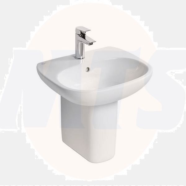 Ideal Standard  Tesi 50cm pedestal basin - one taphole  T031201