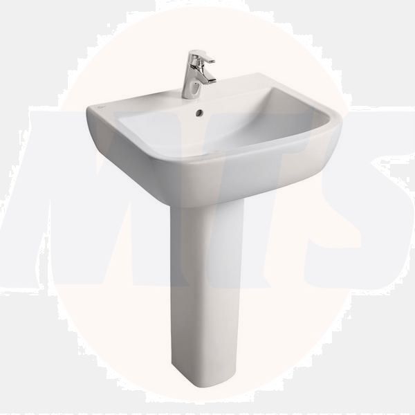 Ideal Standard  Tempo 60cm pedestal basin - one taphole   T058401