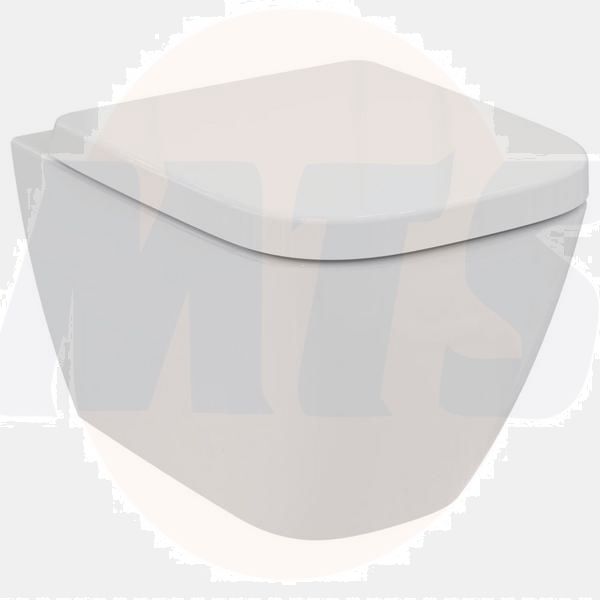 Ideal Standard  Ideal Standard i.life S compact wall mounted wc bowl with horizontal outlet and rimls+ technology  T459201