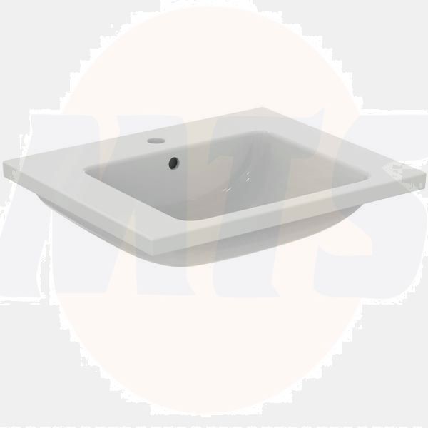 Ideal Standard  Ideal Standard i.life B 61cm vanity washbasin, 1 taphole   T460501
