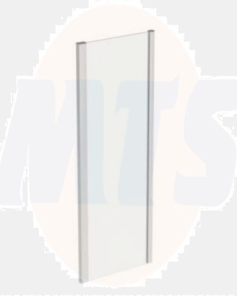 Ideal Standard  IS i.life 760 Side panel with Idealclean clear glass - bright silver finish  T4914EO