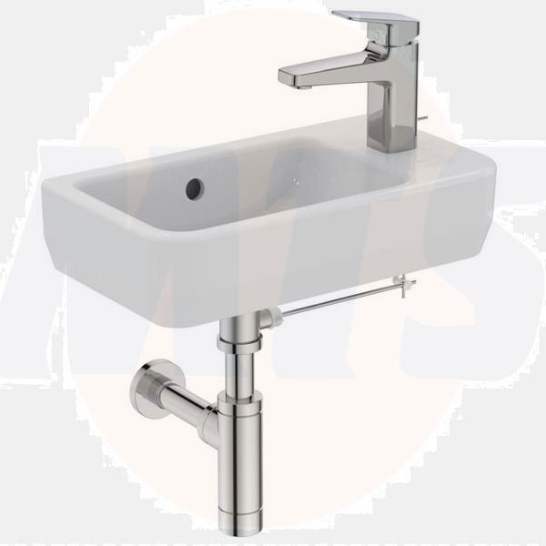 Ideal Standard  Ideal Standard i.life S 45cm guest washbasin, 1 taphole, right hand  T518601