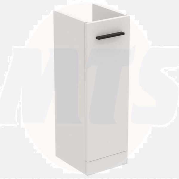 Ideal Standard  Ideal Standard i.life A 23cm pedestal washbasin unit with 1 door (separate handle required), matt white  T5266DU