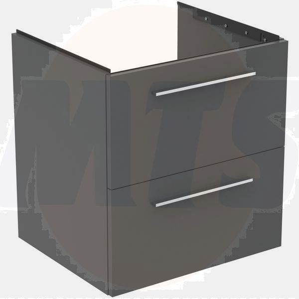 Ideal Standard  Ideal Standard i.life B 60cm vanity unit, 2 drawers, quartz grey matt  T5270NG