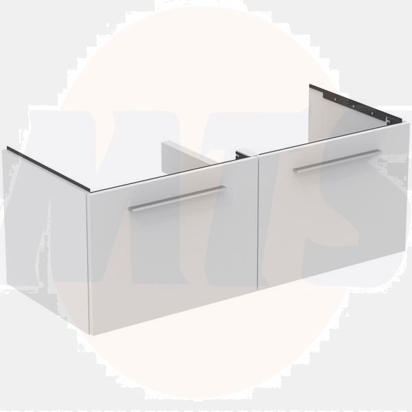 Ideal Standard  Ideal Standard i.life B 120cm vanity unit, 2 drawers, matt white  T5277DU
