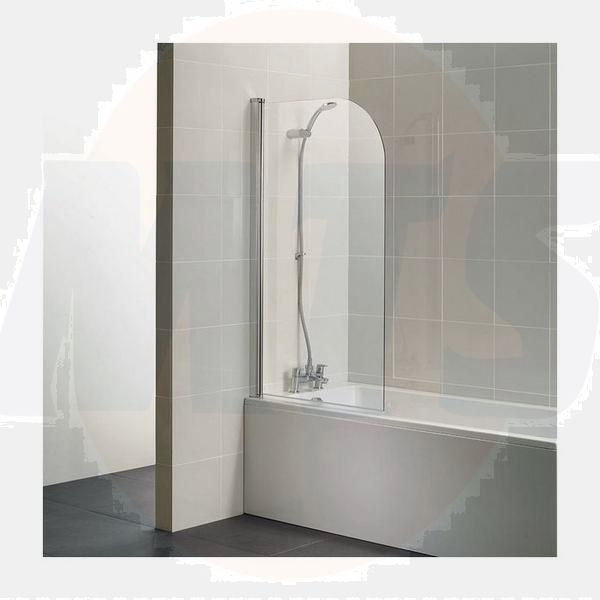 Ideal Standard  Connect 2 Radius Bath screen - clear glass  T9924EO