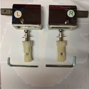 TC Bathrooms Connection Soft-Close Toilet Seat Hinge Set - TCBH1 Dartmouth Toilet Seat Spares