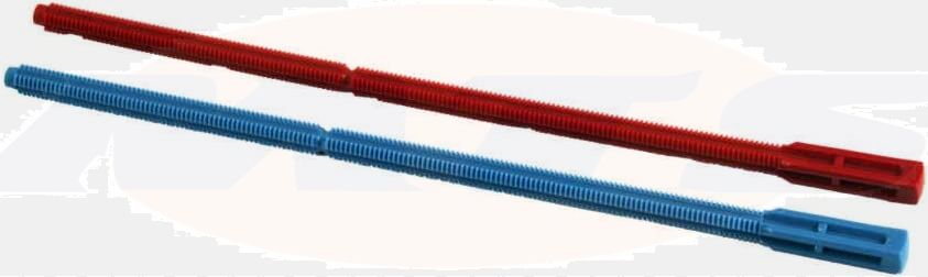 TECE Toilet  Fixing Rods and Screws Tece 9820022 Actuating Rods Red and Blue