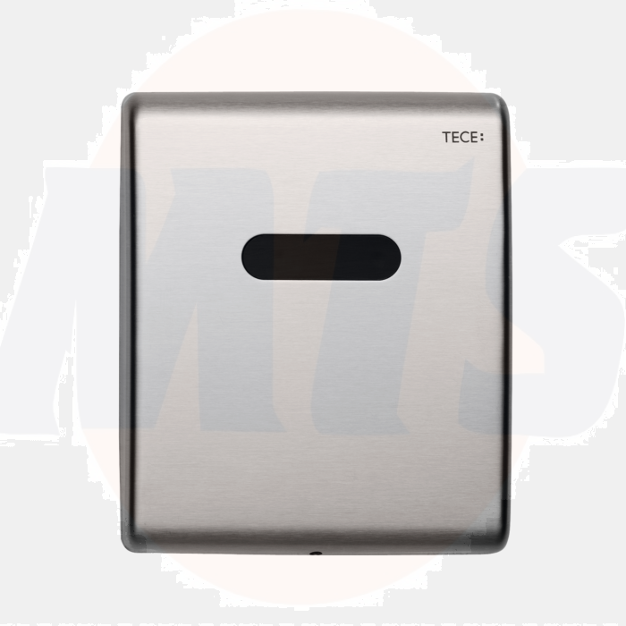 TECEplanus urinal flush plate 9242350 brushed stainless steel electronic 6V battery