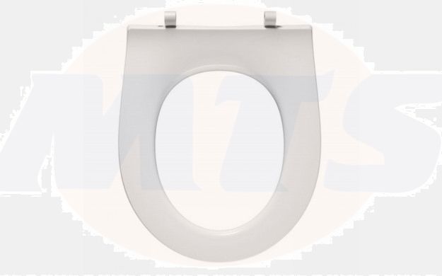 Standard toilet seat without cover 