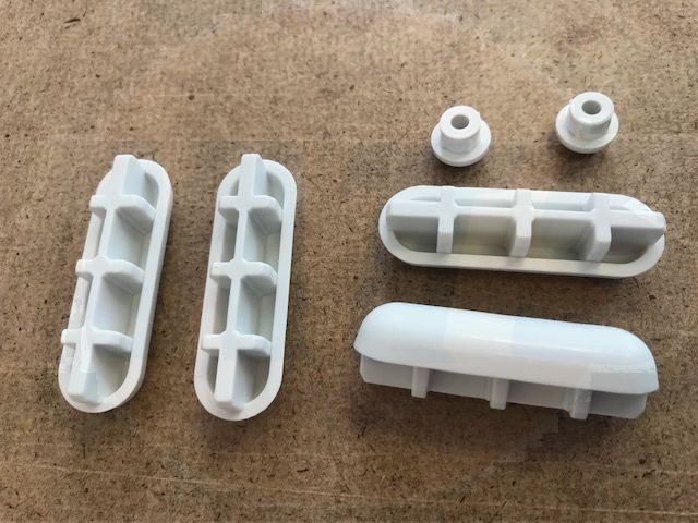 WC /TOILET SEAT BUFFERS 117900PB