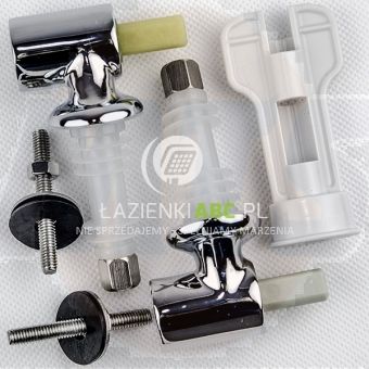 TOILET SEAT HINGES FOR SLOW-SIGN CIRCLE 99285