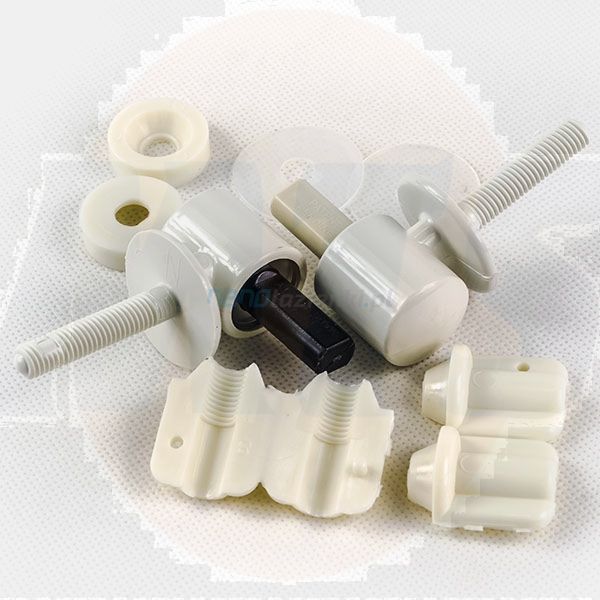 TOILET SEAT HINGES FOR SLOW-WHEEL RECORD 99242