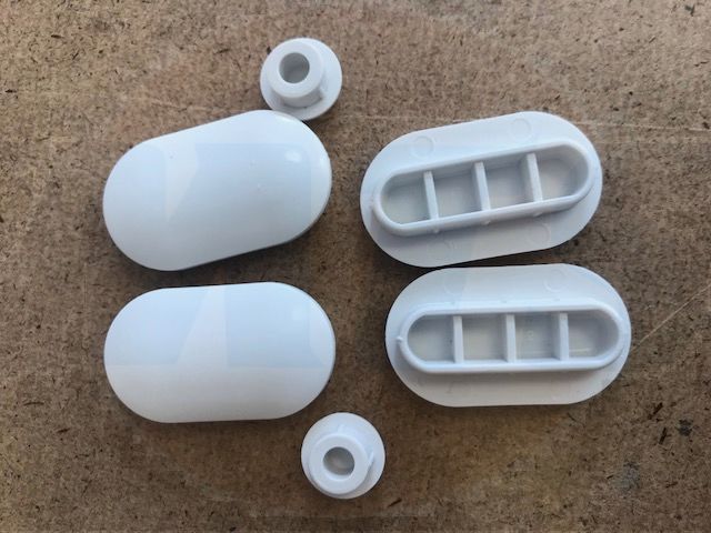 TOILET SEAT KIT BUMPER SEATS WC MODEL LINE FUTURA 117800PB