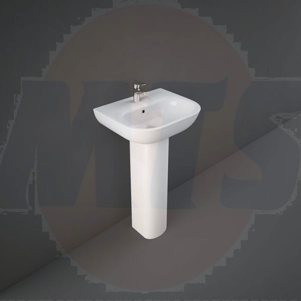 RAK Tonique 45cm Basin 1th TON45BAS1 Bathroomsuites
