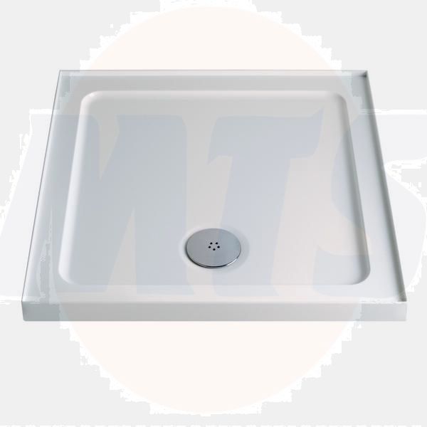 Twyford.760mm.x.760mm.4.upstand.tray.TR6211WH...