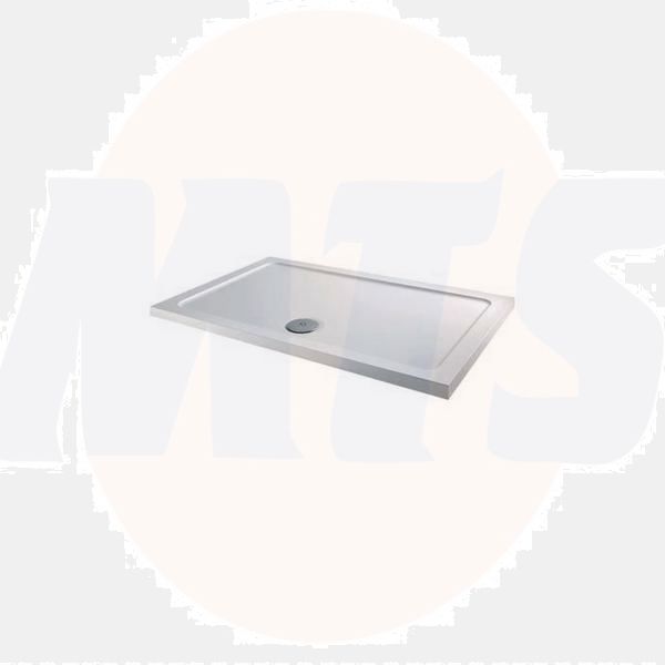 Twyford.TR6361WH.1200.x.760.Rectangle.Flat.Top.Tray..