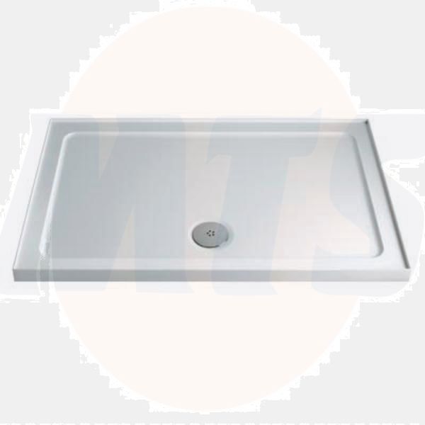 Twyford.1000mm.x.760mm.4.upstand.tray.TR6441WH...