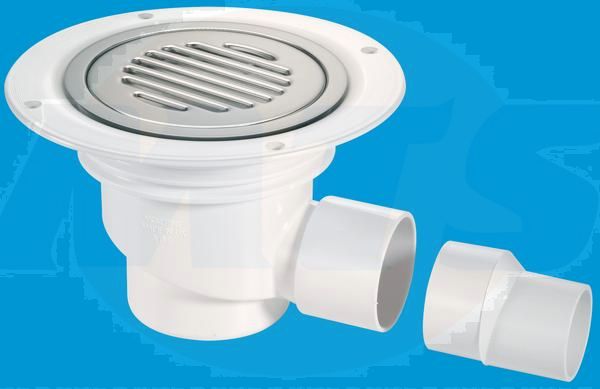 McAlpine TSG1SS-SL-NSC Shwr Gully (No Screws)