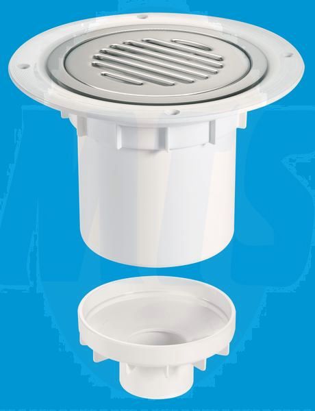 McAlpine TSG2SS-SL-NSC Shwr Gully (No Screws)