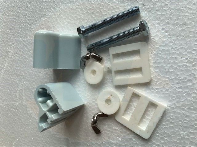 TWYFORD/CELMAC  TOILET SEAT HINGE PACK (LIGHT BLUE)