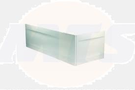 Twyford GN7125WH Callisto Galerie 1500 Front Panel White